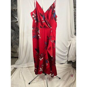 Chelsea 28 Women’s Red Sleeveless Dress Size S Zipper Needs Repair